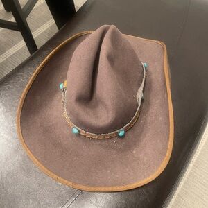 Scala wool cowboy unisex western hat OS